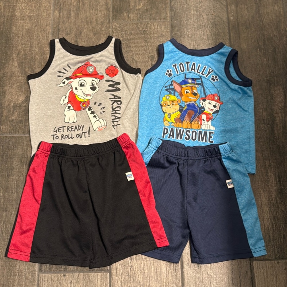 Boys Paw Patrol Outfits - size 18 month